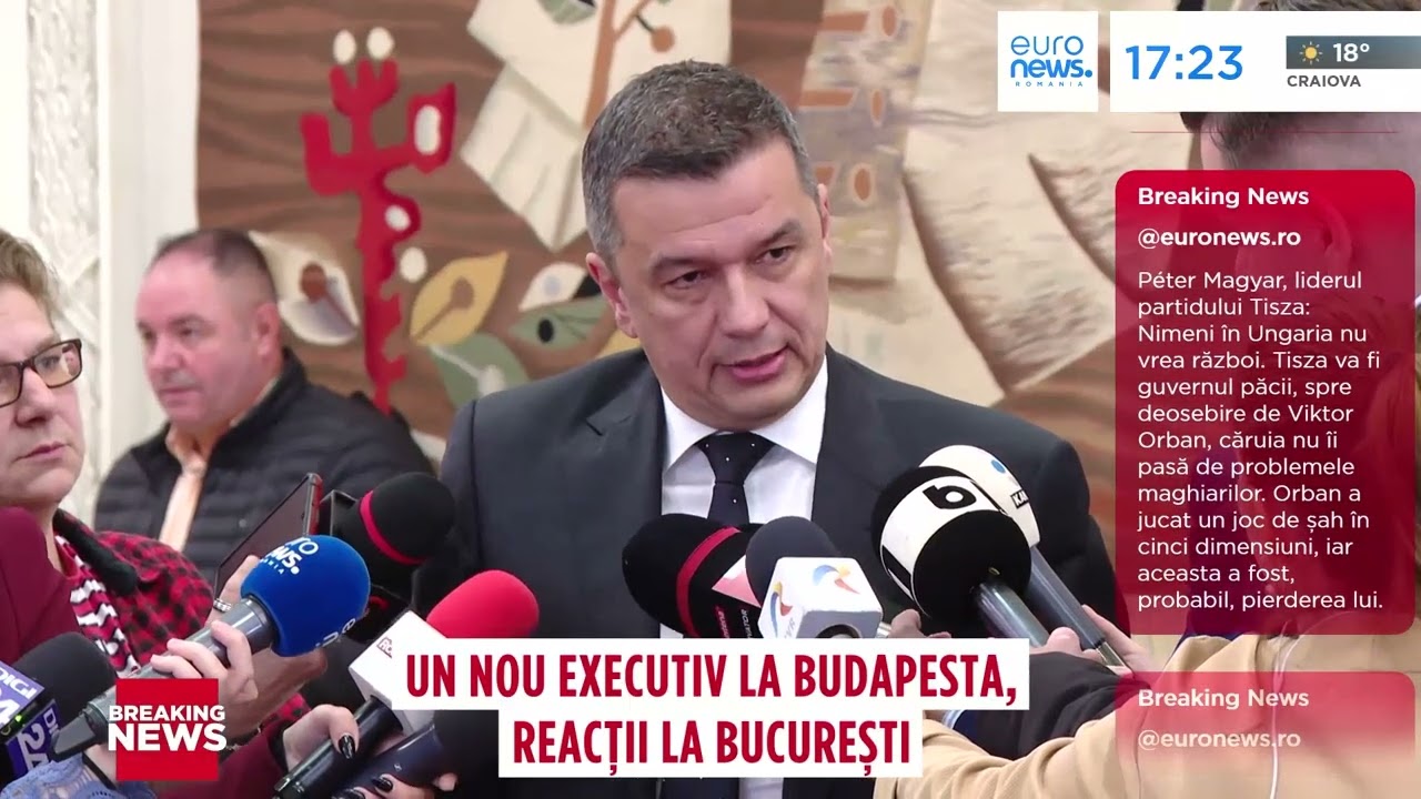 Reacțiile lui Nicușor Dan și George Simion în urma victoriei lui Magyar la alegerile din Ungaria