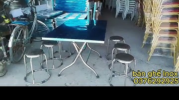 Bàn Ghế Inox, Bàn Inox Đám Cưới Giá Rẻ Giật Mình LIÊN HỆ : 096.4141.868