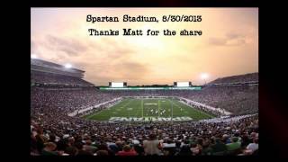 A Beautiful Sunset over Spartan Stadium~ Thanks Matt