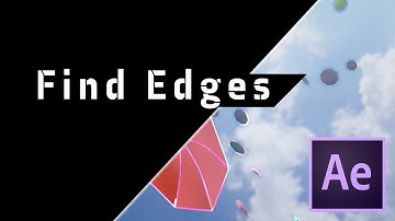 Fun with Find Edges - After Effects
