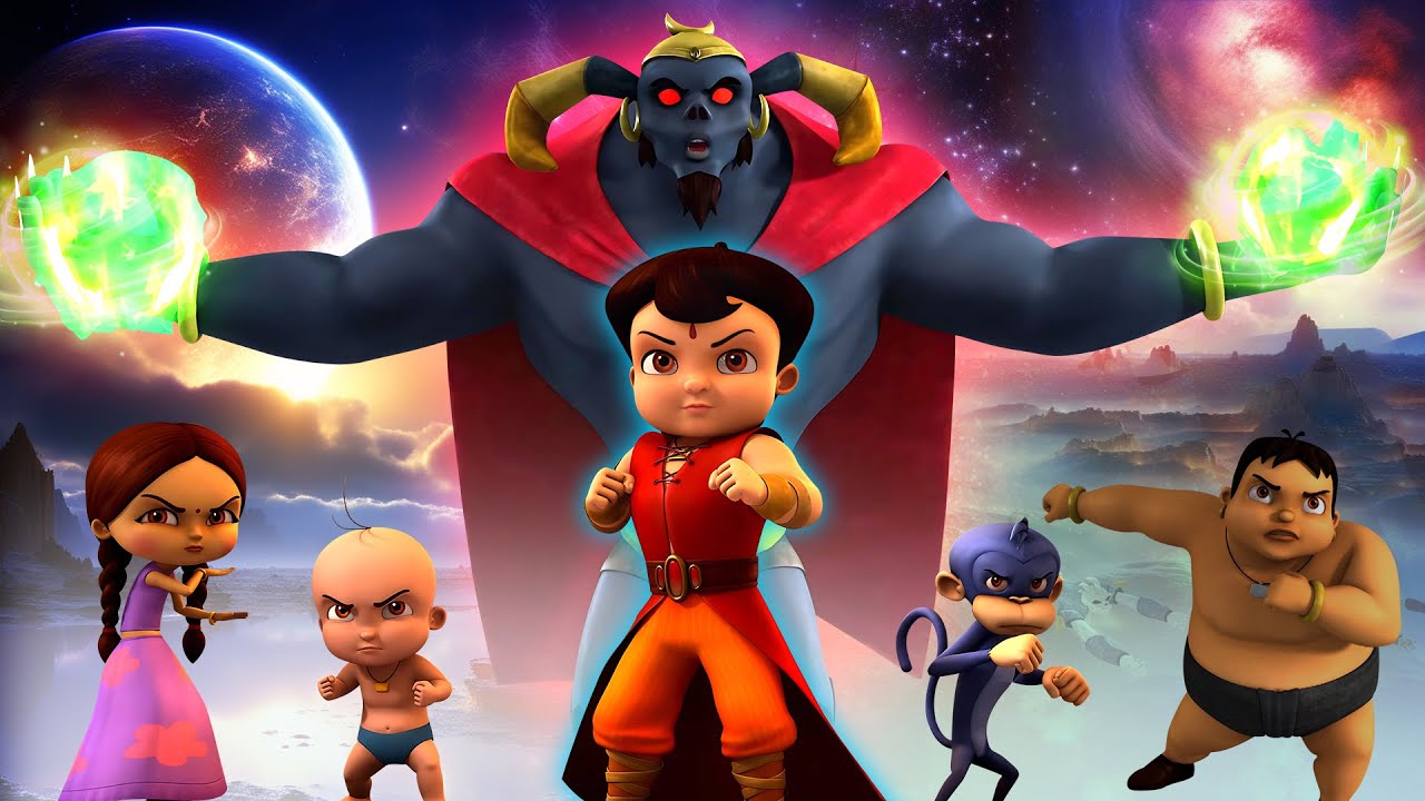 Super Bheem VS Super Villain Kirmada  Adventure Videos for Kids  Cartoons for Kids
