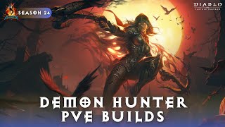 Diablo Immortal - Demon Hunter PVE Builds Season 24