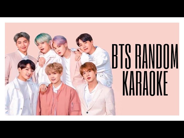 BTS RANDOM KARAOKE CHALLENGE // with lyrics Rom/Kor한국어 | i'mJam class=