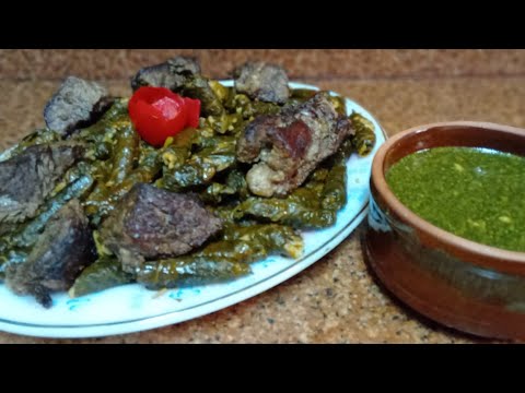 محشي ورق اللفت طعمه روعه وخطييرررر ويا جمالووو مع لحمه وطاجن الملوخية الجامد