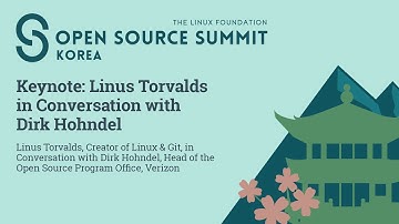 Keynote: Linus Torvalds, Creator of Linux & Git, in Conversation with Dirk Hohndel