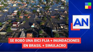 Se robó una bici fija + Inundaciones en Brasil #AméricaNoticias | Programa completo (14/05/2024)