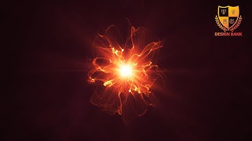 ID #78 - Golden Flower Logo Reveal Intro Animation - Design Bank Logo Animation