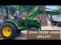 John deere 4049m kompakttraktor erklrt erfahrungen leistungsmerkmale und ausstattung