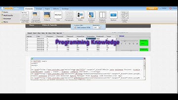 Webdesign#8: Weebly:  Make a Free Website: Add custom html codes Part2