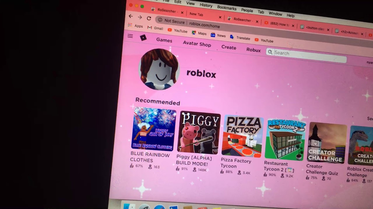 My Alt Roblox Accounts User Is Roblox Youtube - free roblox alt accounts