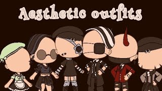 Aesthetic Outfits For Boys And Girls Gacha Life Youtube