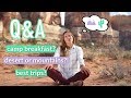 Backcountry Q&amp;A | Desert or Mountains?! | My Favorite Backpacking Trips?!