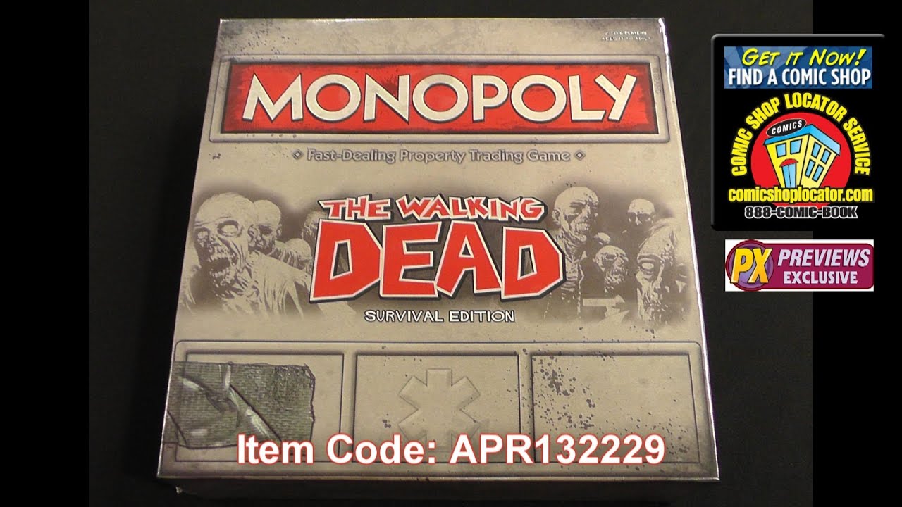 Playing Dead: The Walking Dead Monopoly and Risk Games Available
