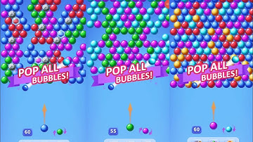 Shoot Bubble Pop Bubbles | Bubble Shooter Levels 201–205 Gameplay Walkthrough | Android & iOS 2025