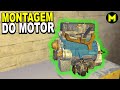 MONTAGEM COMPLETA DO MOTOR DO SATSUMA NO MY SUMMER CAR