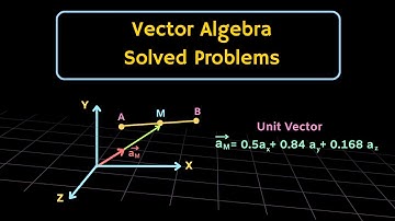 Solved Problems on Vectors, Vector Algebra and Vector Fields | Electromagnetic Theory
