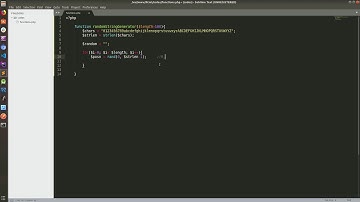 Random String Generator -php, Code From Here