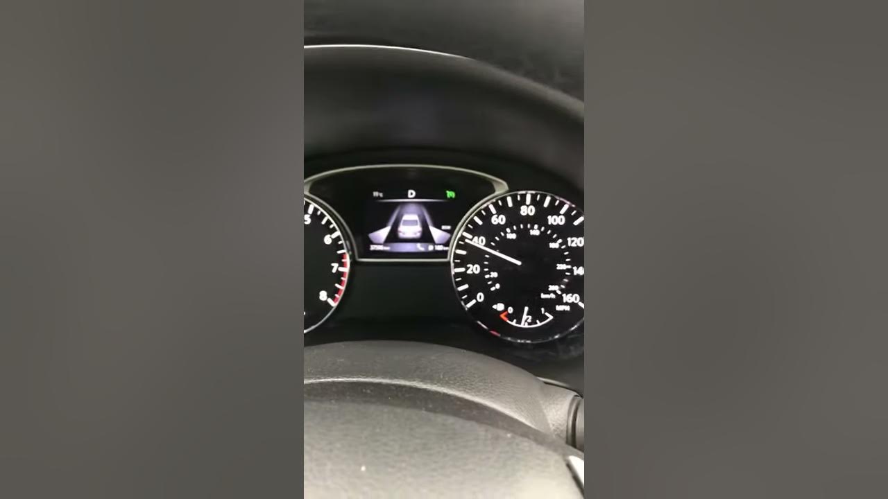 Nissan Altima 2018 cruise control blinking flashing green YouTube