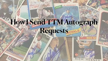 How I send TTM Autograph Requests