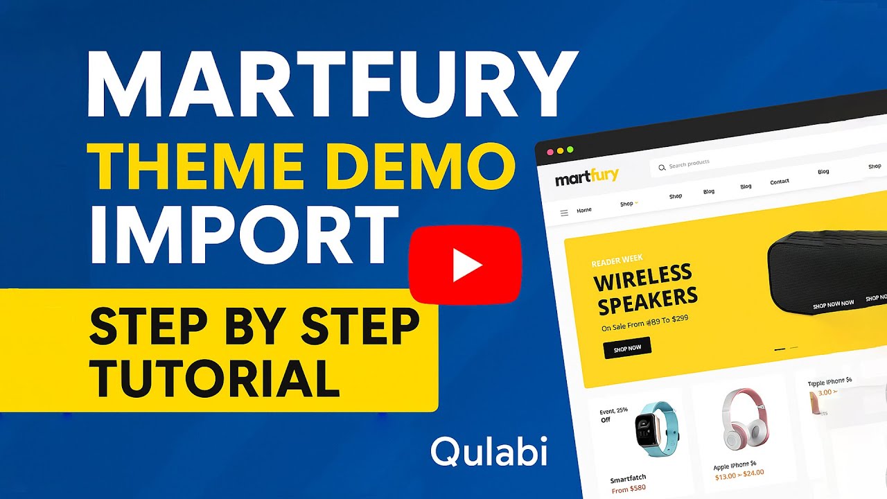 🔥 Martfury Theme Demo Import Tutorial | WordPress eCommerce Setup Step ...