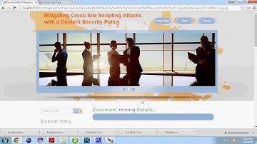 Mitigating Cross Site Scripting Attacks with a Content Security Policy