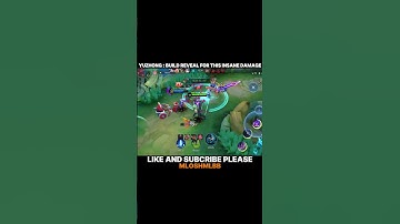 YUZHONG :  BUILD REVEAL FOR THIS INSANE DAMAGE | YUZHONG EXP LANE GAMEPLAY | #mlbb