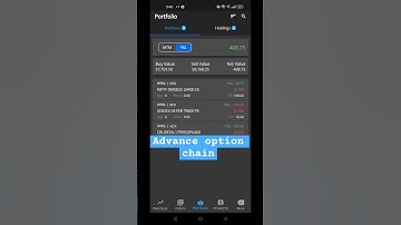 Advance option chain…..#stockmarket #aoc #trading #calculater #advanceoptionchain