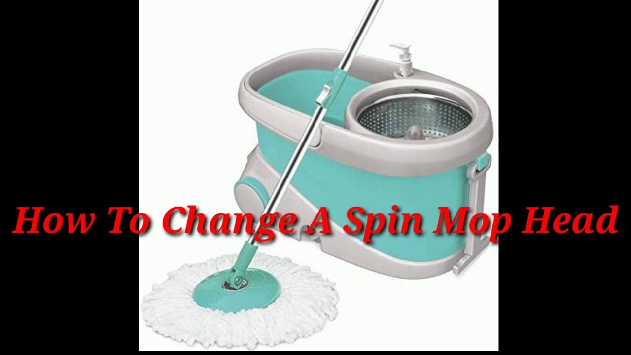 How To Change Spin Mop Head