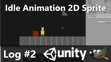 Creating Sprite Idle Animation | 2D RPG Game Dev Log #2 | Unity 5 and GIMP
