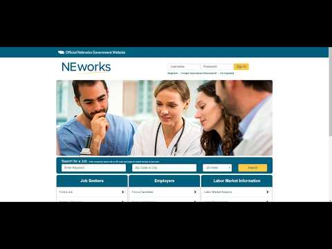 How to get registered on NEworks.nebraska.gov