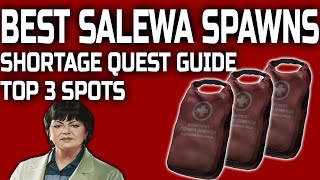 Shortage Therapist Quest Guide 12.12.30 - BEST Salewa Spawns - Escape from Tarkov Quest Guide