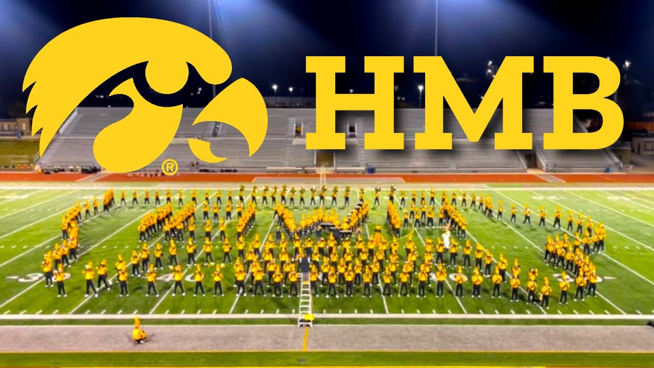 University of Iowa Hawkeye Marching Band at the Metro Marching Band