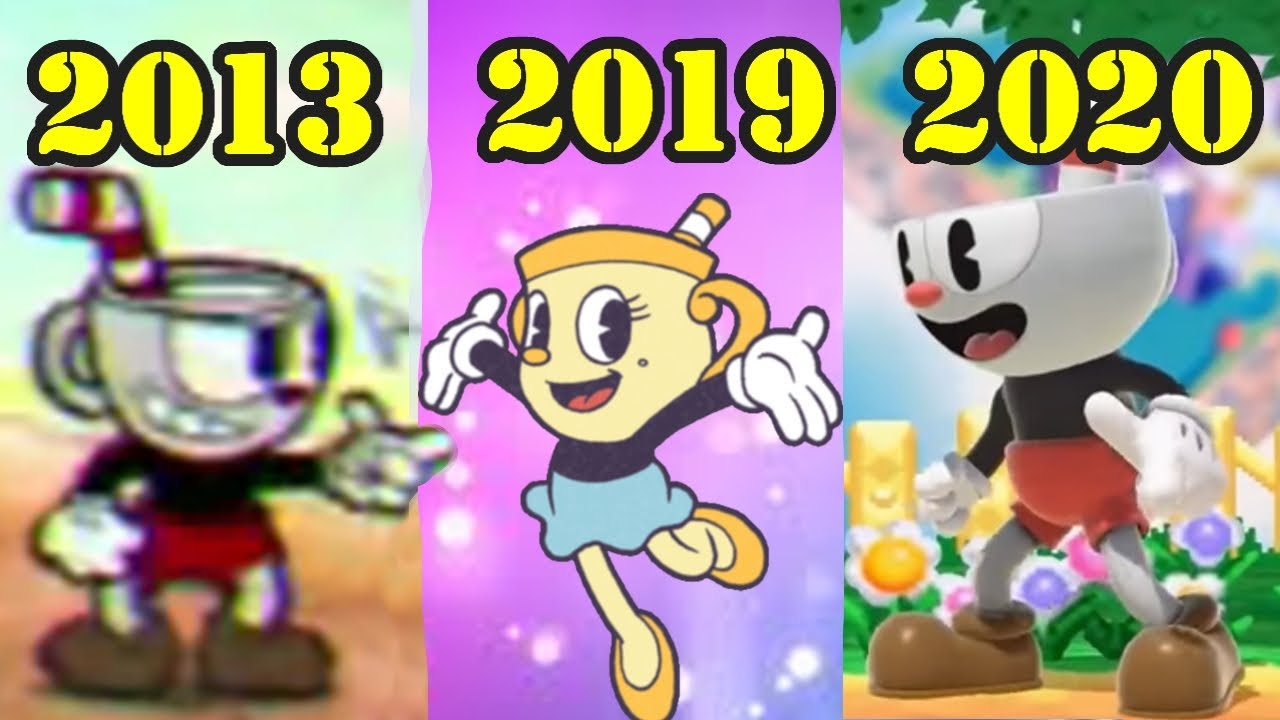 Evolution of Cuphead 2010-2023 