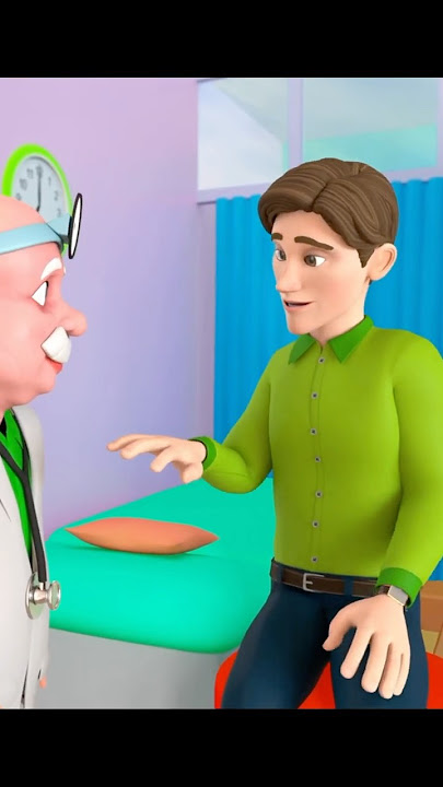 Lagu Takut Dokter👨‍⚕️ #laguanak #kartun #shorts