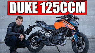 KTM DUKE 125CCM 2024 MOTORRAD TEST + TOPSPEED und LEISTUNGSPRÜFSTAND!