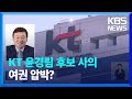 KT 윤경림 대표 후보 사퇴…여권 압박에 경영 차질 장기화 / KBS 2023.03.24. - KBS News