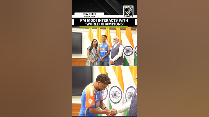 PM Modi's special interaction with ‘World Champions’ Indian Cricket Team