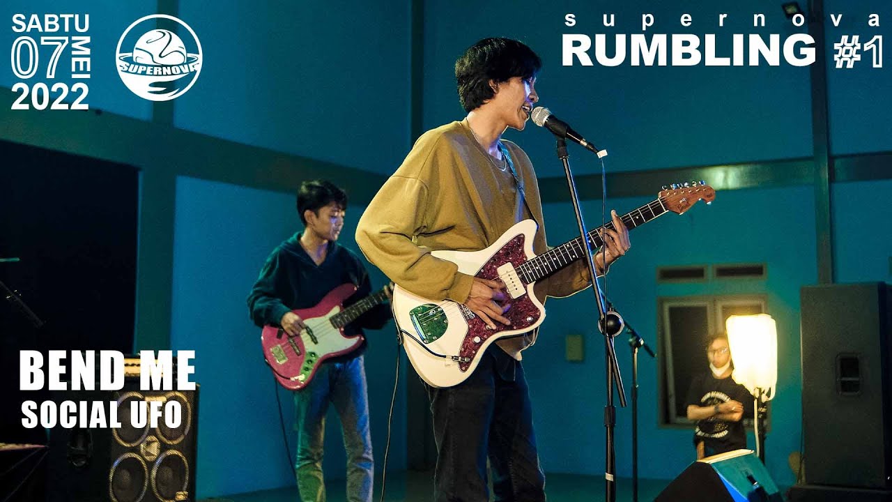 SOCIAL UFO - BEND ME Live at Supernova Concert Rumbling #1
