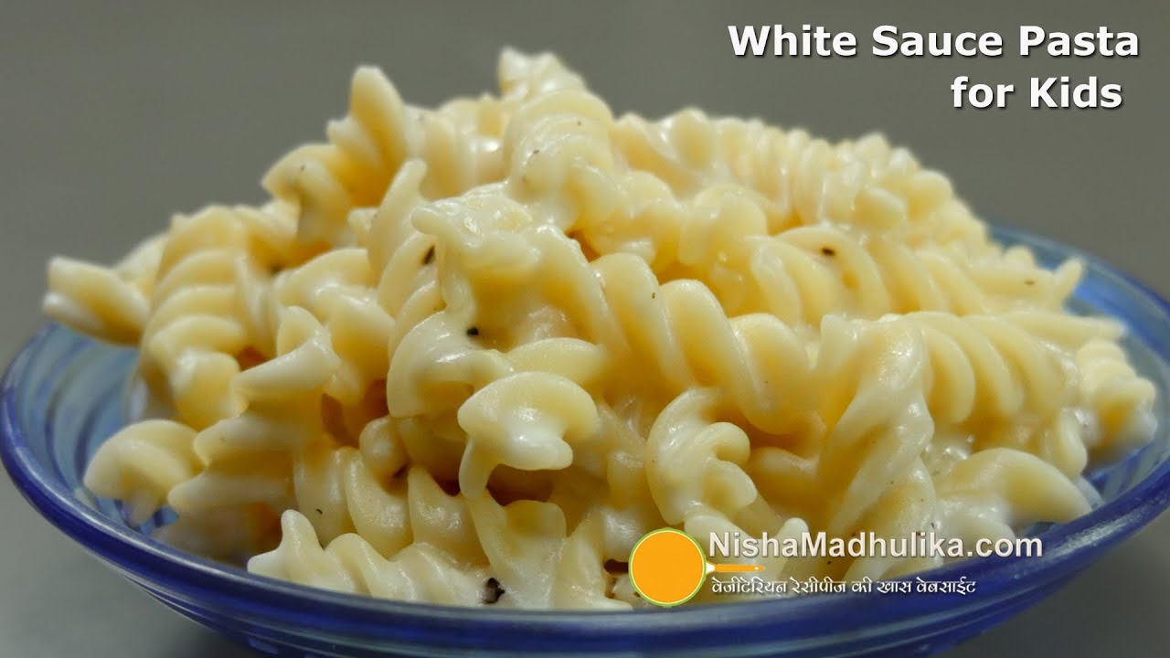 Pasta in White Sauce | व्हाइट सॉस पास्ता बच्चों के लिये  | Indian Style white sauce pasta Recipe | Nisha Madhulika | TedhiKheer