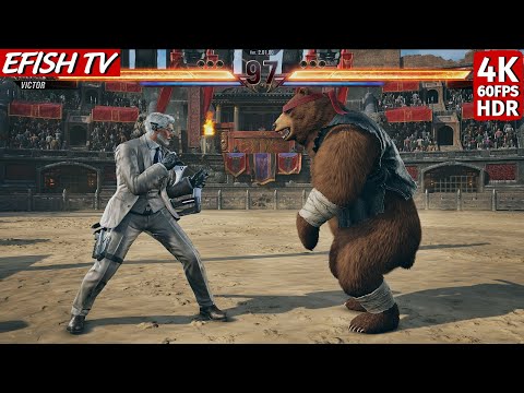 Victor vs Kuma (Hardest AI) - Tekken 8