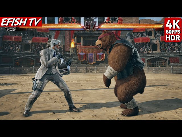 Victor vs Kuma (Hardest AI) - Tekken 8 - YouTube