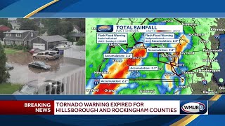 Tornado warnings expire; tornado watch, flash flood warnings still in effect