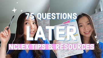How I Studied for the NCLEX-RN | 2nd Time Test Taker | Free NCLEX Resources | Passed in 75 Questions