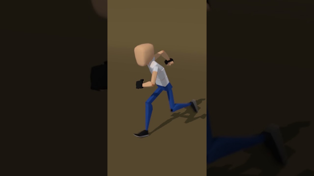 Trying To do 3d Run cycle