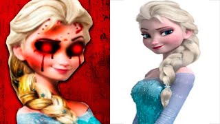 Disney Frozen Horror Version Art 2021 Scary Bhoot