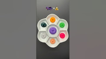 Poppy Playtime Vs Squid Game Guess the mixed color #satisfying #colormixing #poppyplaytime