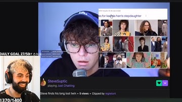 Koji reacts to Steve finding his long lost twin