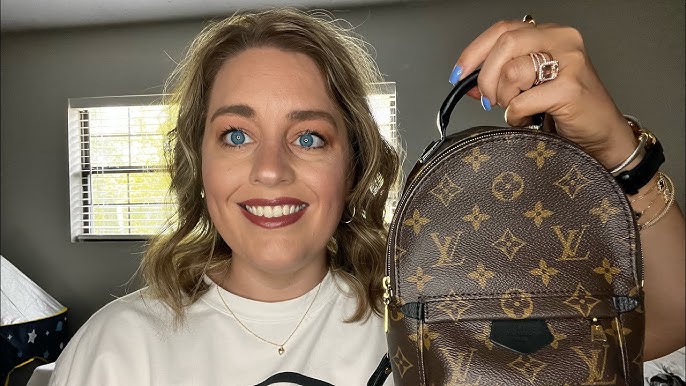 Louis Vuitton Palm Springs Backpack Mini Review, Demi Bang