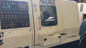 Iverson & Company Preowned Hardinge Quest 65 CNC Lathe with live tooling and tailstock