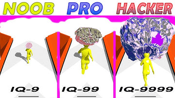 NOOB vs PRO vs HACKER IN BRAIN RUSH